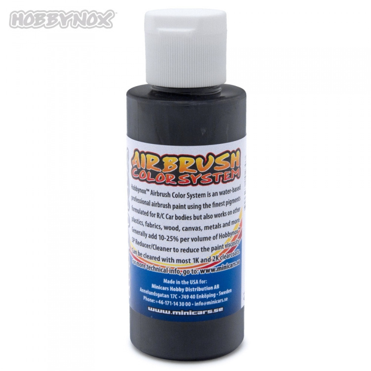 Hobbynox Airbrush Color Transparent Grå 60ml