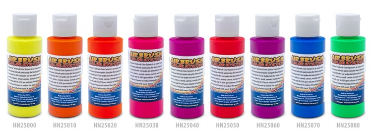 Hobbynox Airbrush Color Neon Grön 60ml