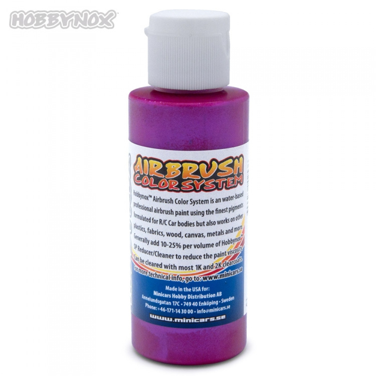 Hobbynox Airbrush Color Iridescent Candy Röd 60ml