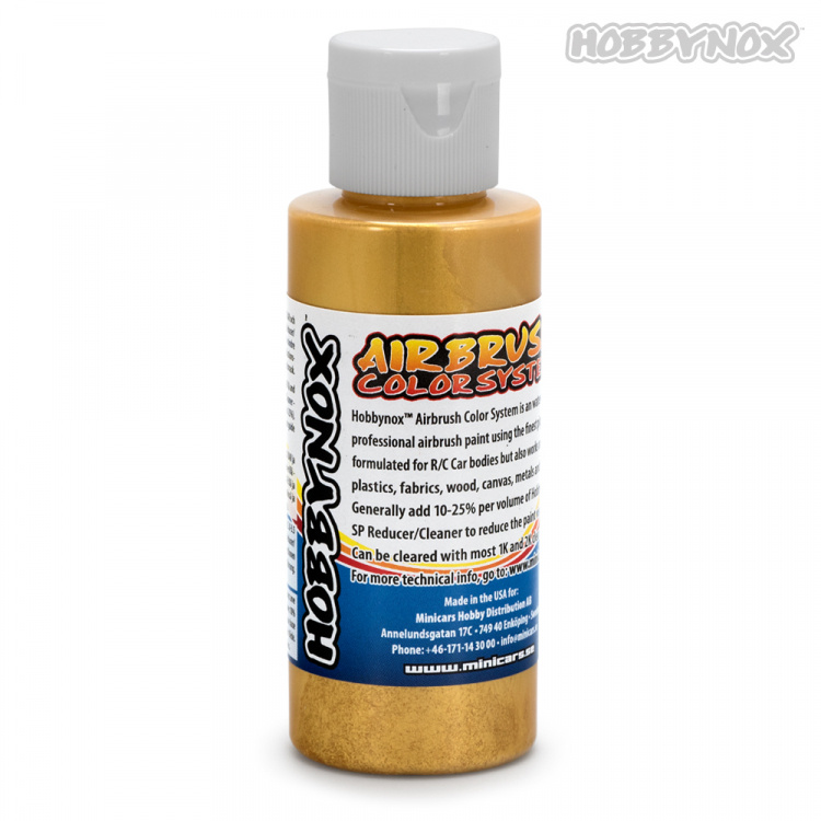 Hobbynox Airbrush Color Change Guld 60ml