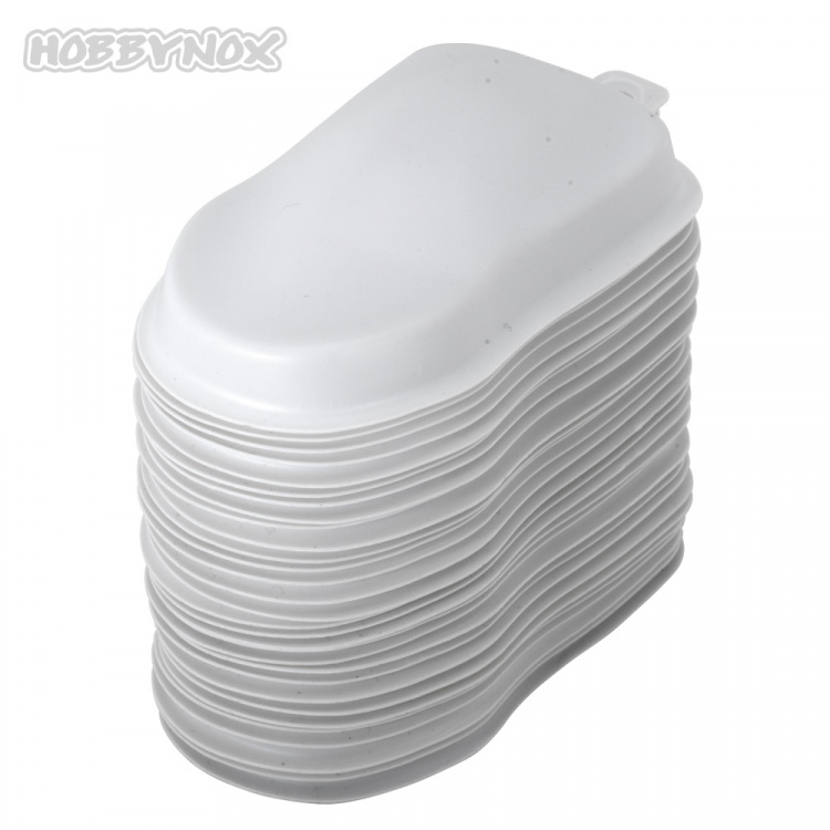 Hobbynox Test Målning Kaross PET Vit (30st)