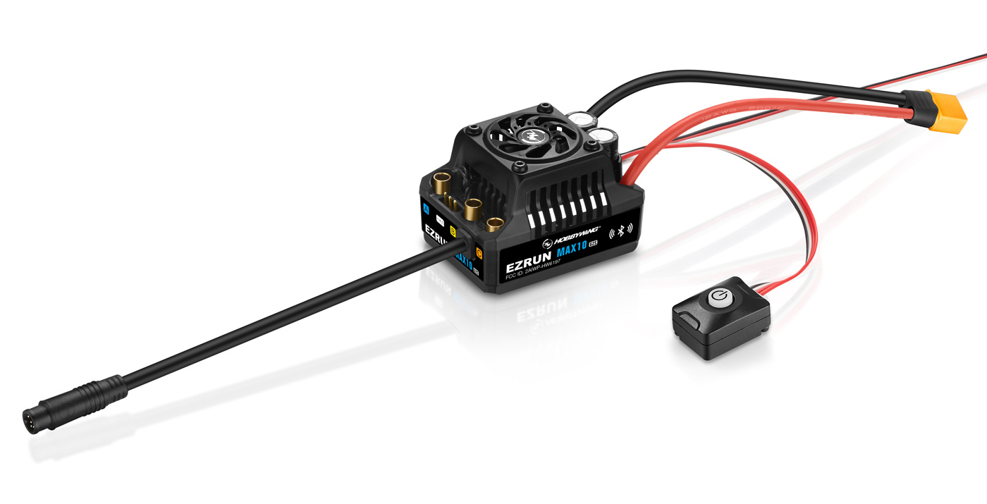 Hobbywing EzRun MAX10 G2S 80A 2-3S Sensor WP Fartreglage 1/10