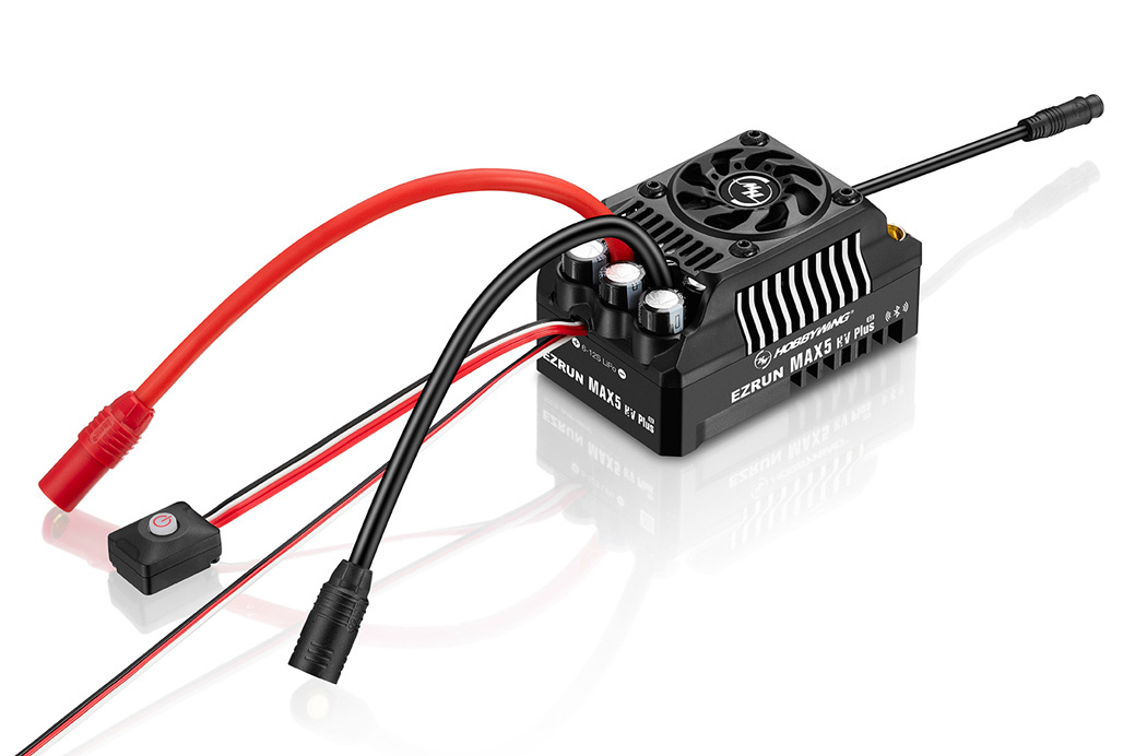 Hobbywing EzRun MAX5 HV Plus G2 6-12S Sensor WP Fartreglage