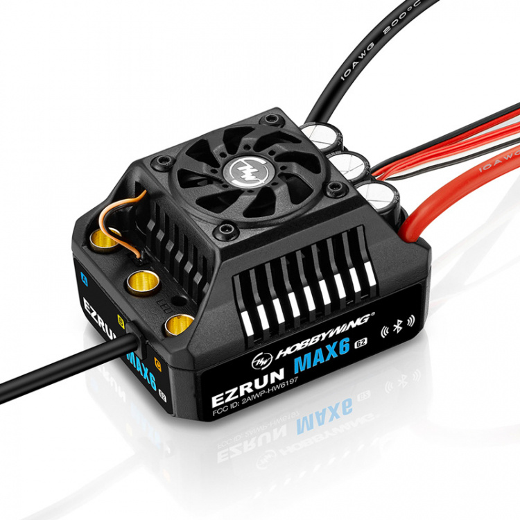 Hobbywing EzRun MAX6 G2 200A 3-8S Sensor WP Fartreglage 1/6
