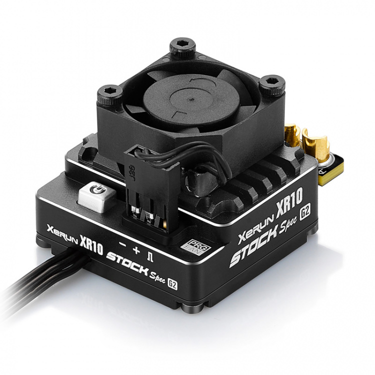 Hobbywing XeRun XR10 Stock Spec G2 Fartreglage