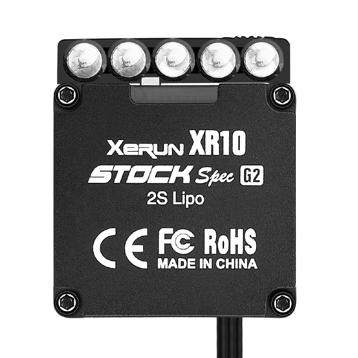 Hobbywing XeRun XR10 Stock Spec G2 Fartreglage