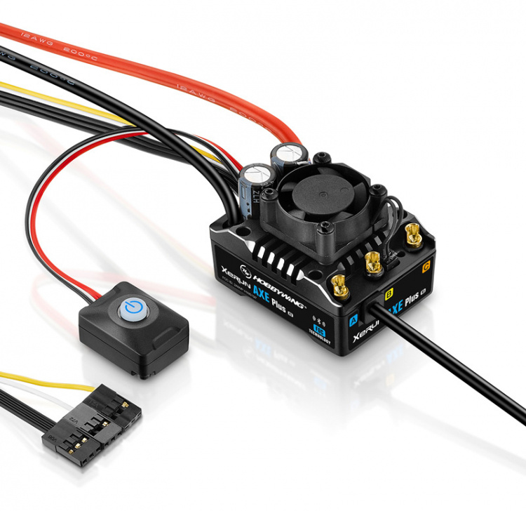 Hobbywing XeRun AXE PLUS R3 2-6S Crawler Fartreglage