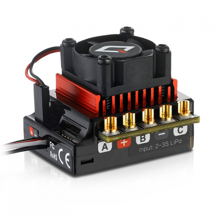 Hobbywing QuicRun 10BL120 G2 Sensor Fartreglage 2-3S Bil 1/10