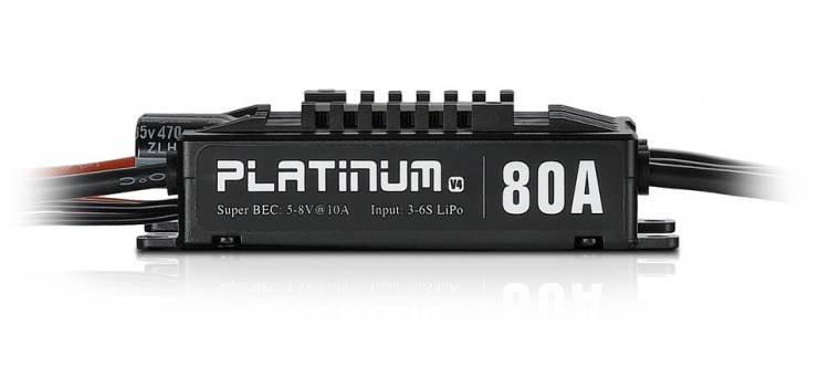 Platinum Pro 80A Fartreglage 3-6S V4