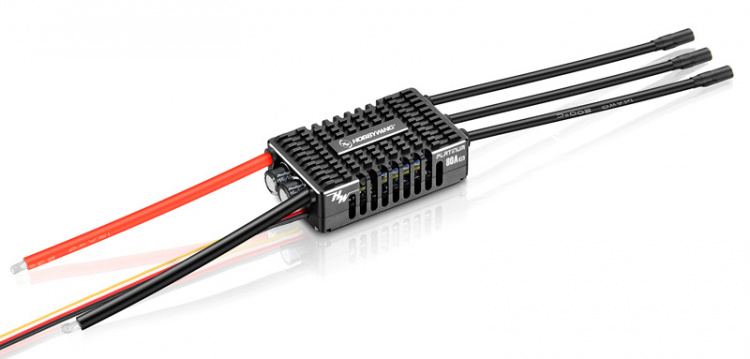 Hobbywing Platinum 80A V5 3-8S SBEC Fartreglage