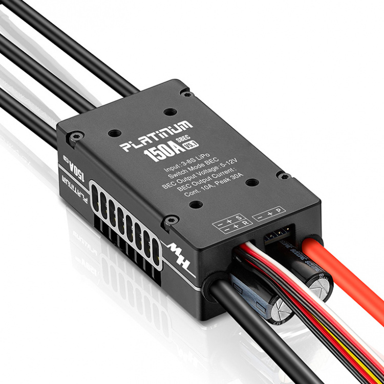Hobbywing Platinum 150A Fartreglage SBEC 3-8S V5.1