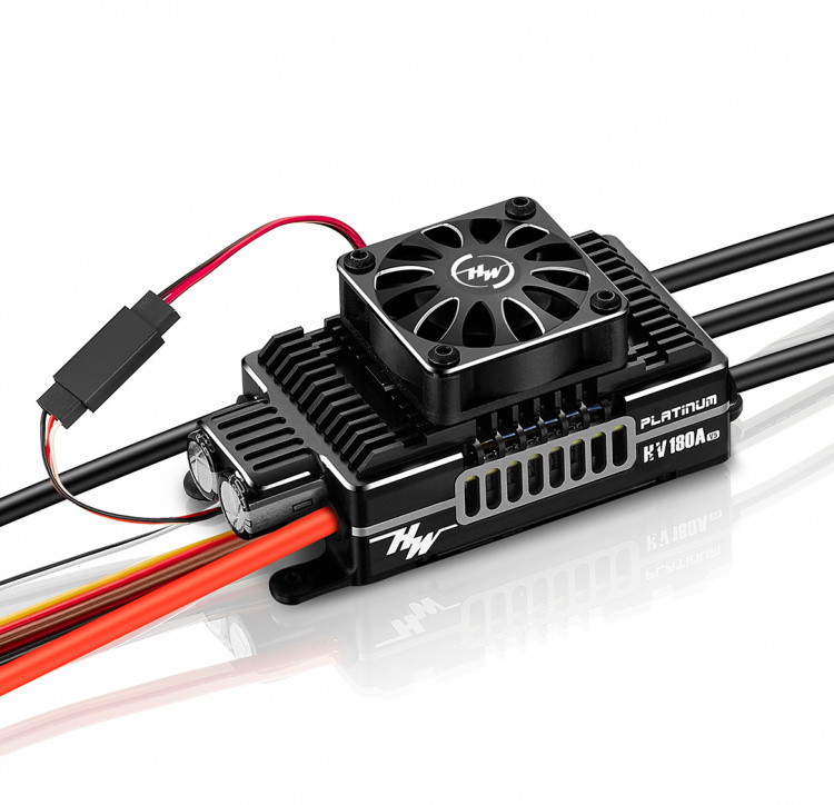 Hobbywing Platinum 180A SBEC V5 Fartreglage HV 6-14S