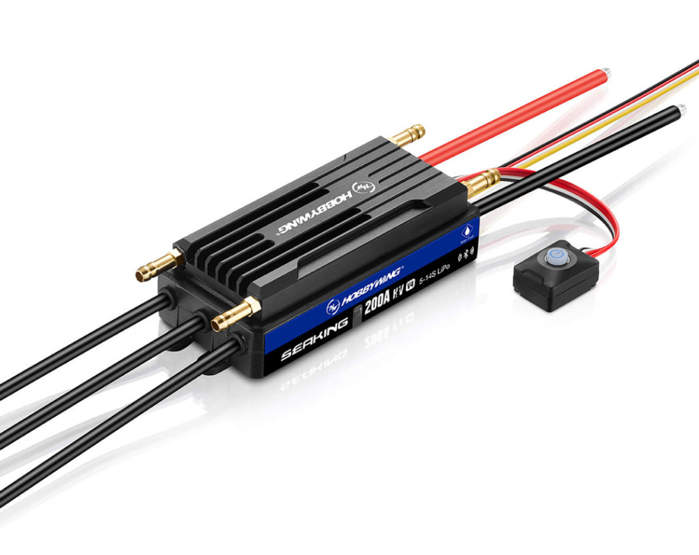 Hobbywing Fartreglage Seaking 200A HV V4 5-14S Båt