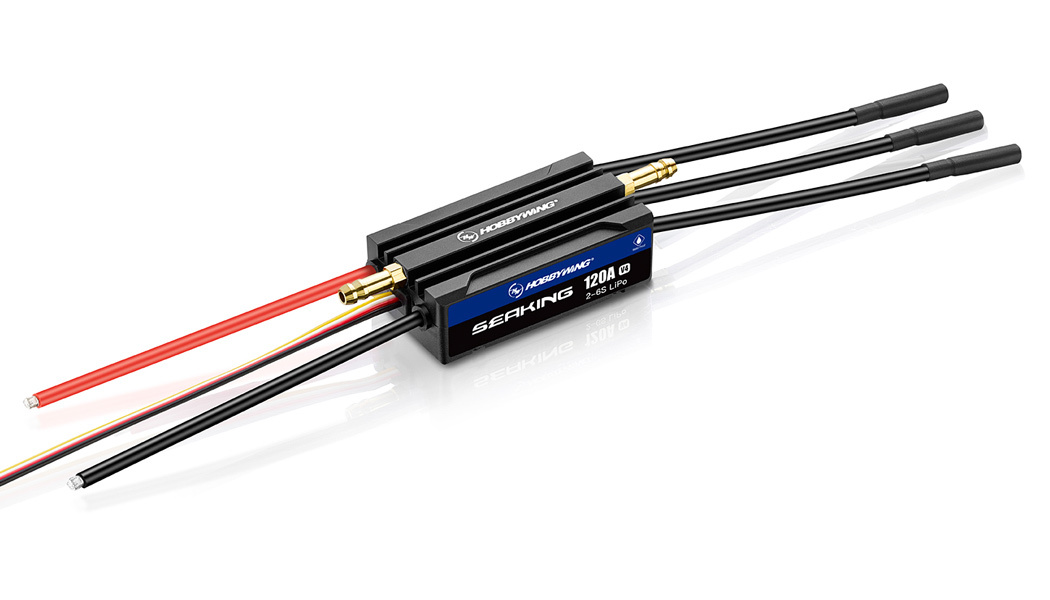 Hobbywing Fartreglage Seaking 120A V4 2-6S Båt