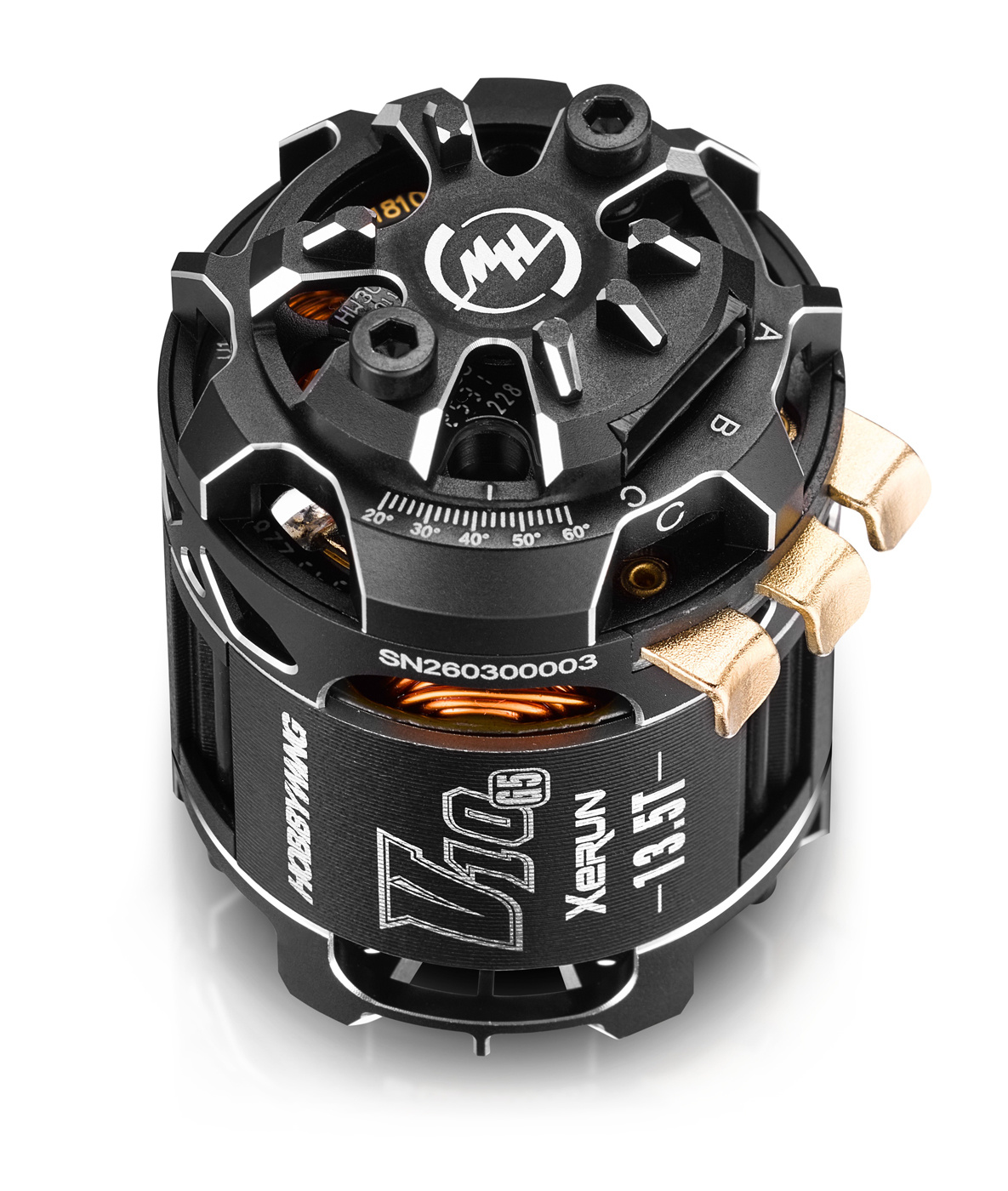 Hobbywing Motor XeRun V10 13.5T Black G5 Stock