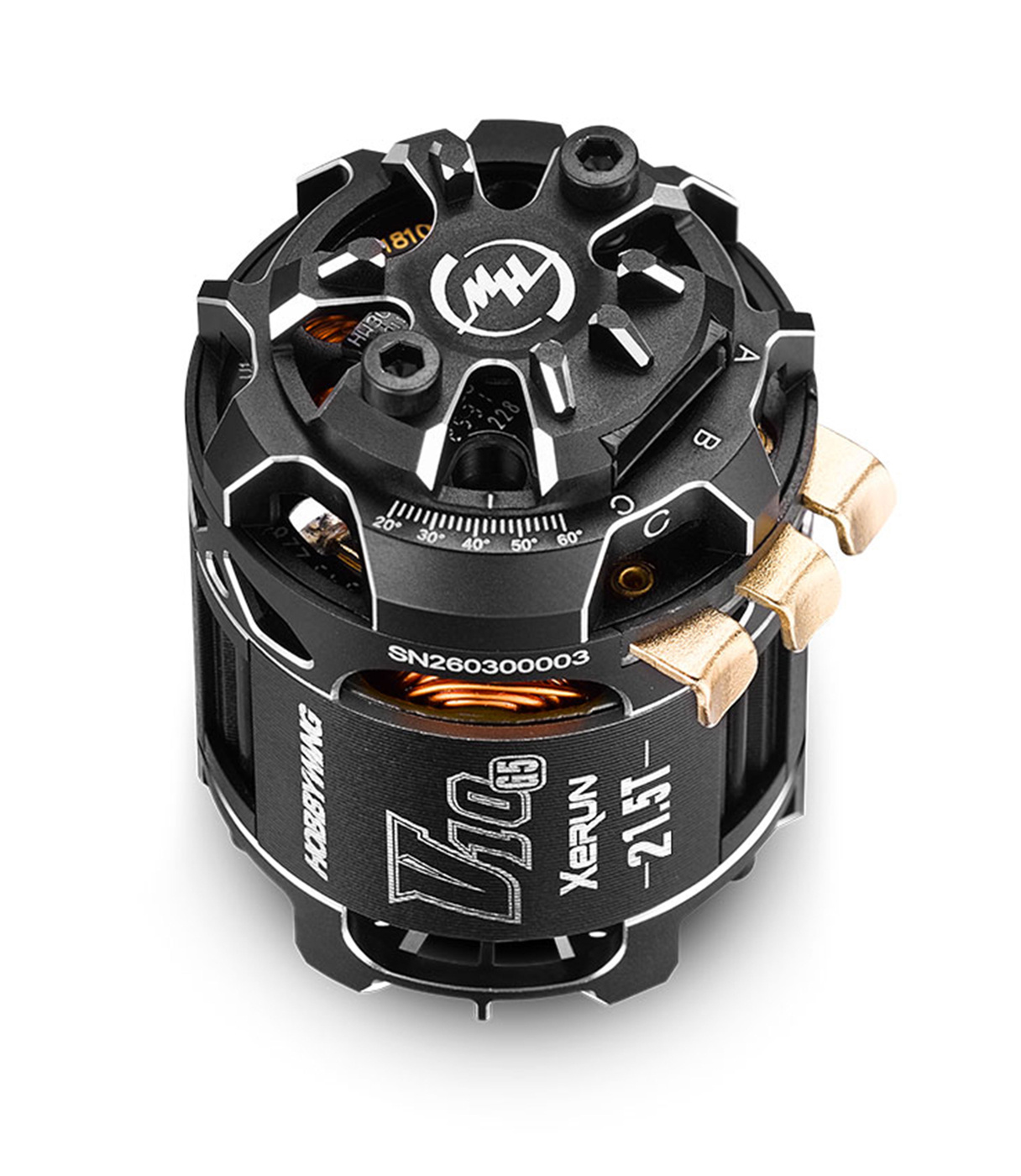 Hobbywing Motor XeRun V10 21.5T Black G5 Stock Torque