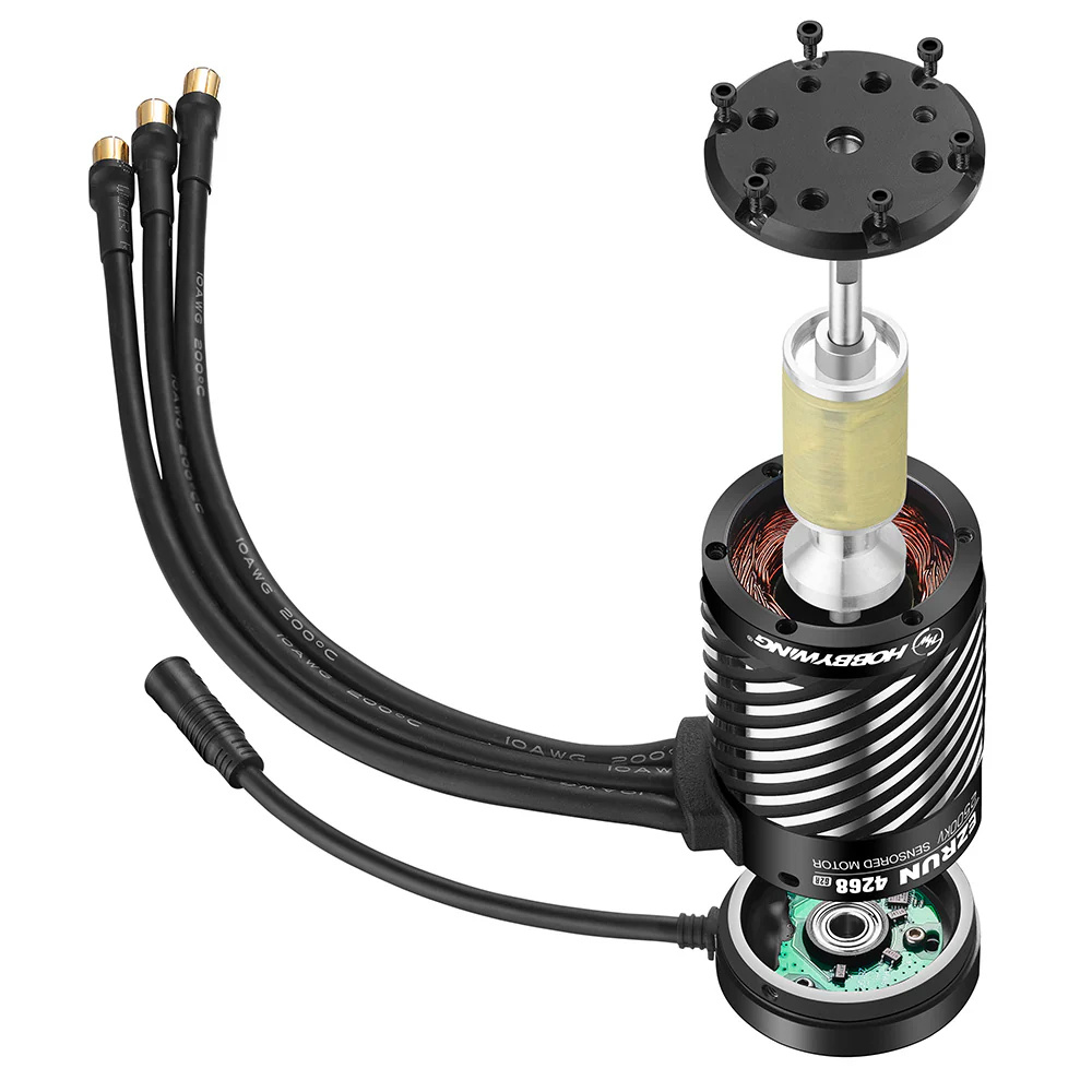 Hobbywing Motor EzRun 4268SD 2500kV G2R Sensorbaserad 5mm 1/10-1/8