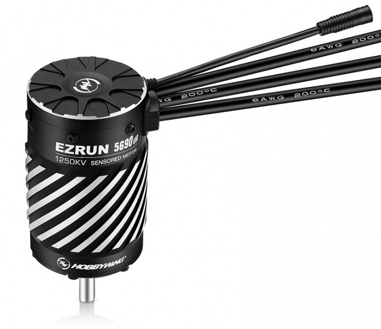Hobbywing Motor EzRun 5690SD G2 1250kV Sensorbaserad 3-8S 1/6