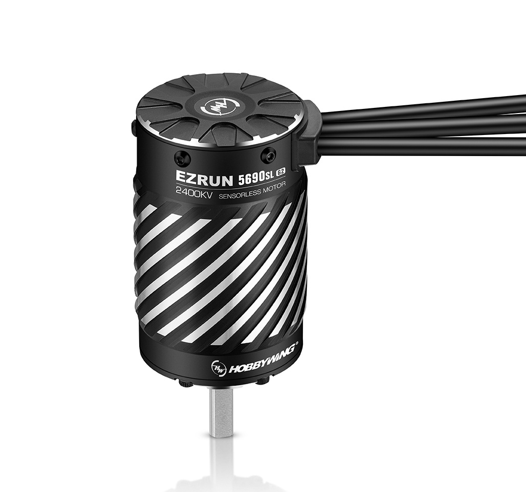 Hobbywing Motor EzRun 5690SL 2400kV Black G2 Sensorlös 1/7-1/8