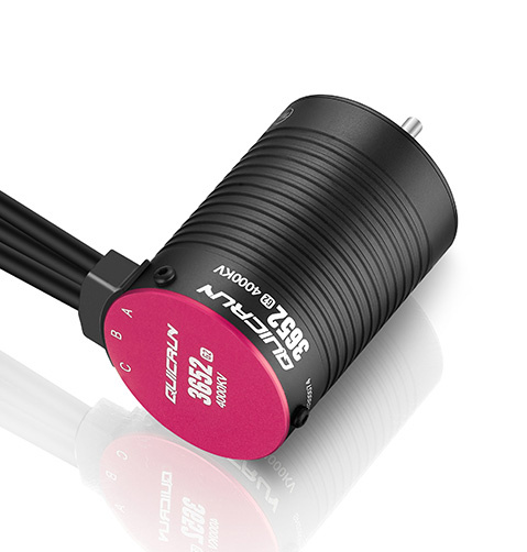 Hobbywing Motor QuicRun 3652SL 3250kV G2 Sensorlös 1/10 (3.17mm Axel)