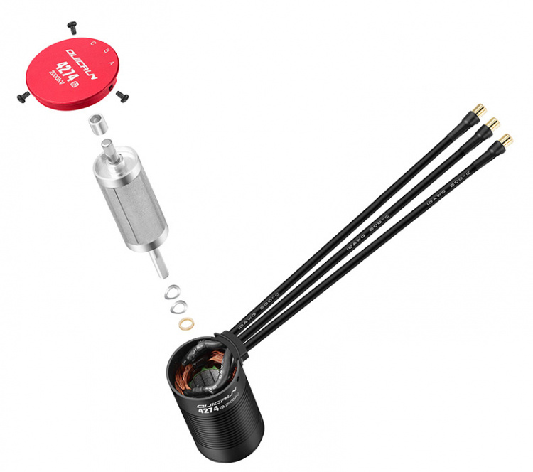 Hobbywing Motor QuicRun 4274SL 2000kV G2 Sensorlös 1/8