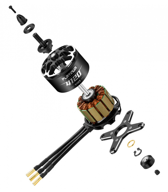 HW Platinum 4130SL 230kV 12S Motor D49.5x82.3mm 60A/2678W/62s