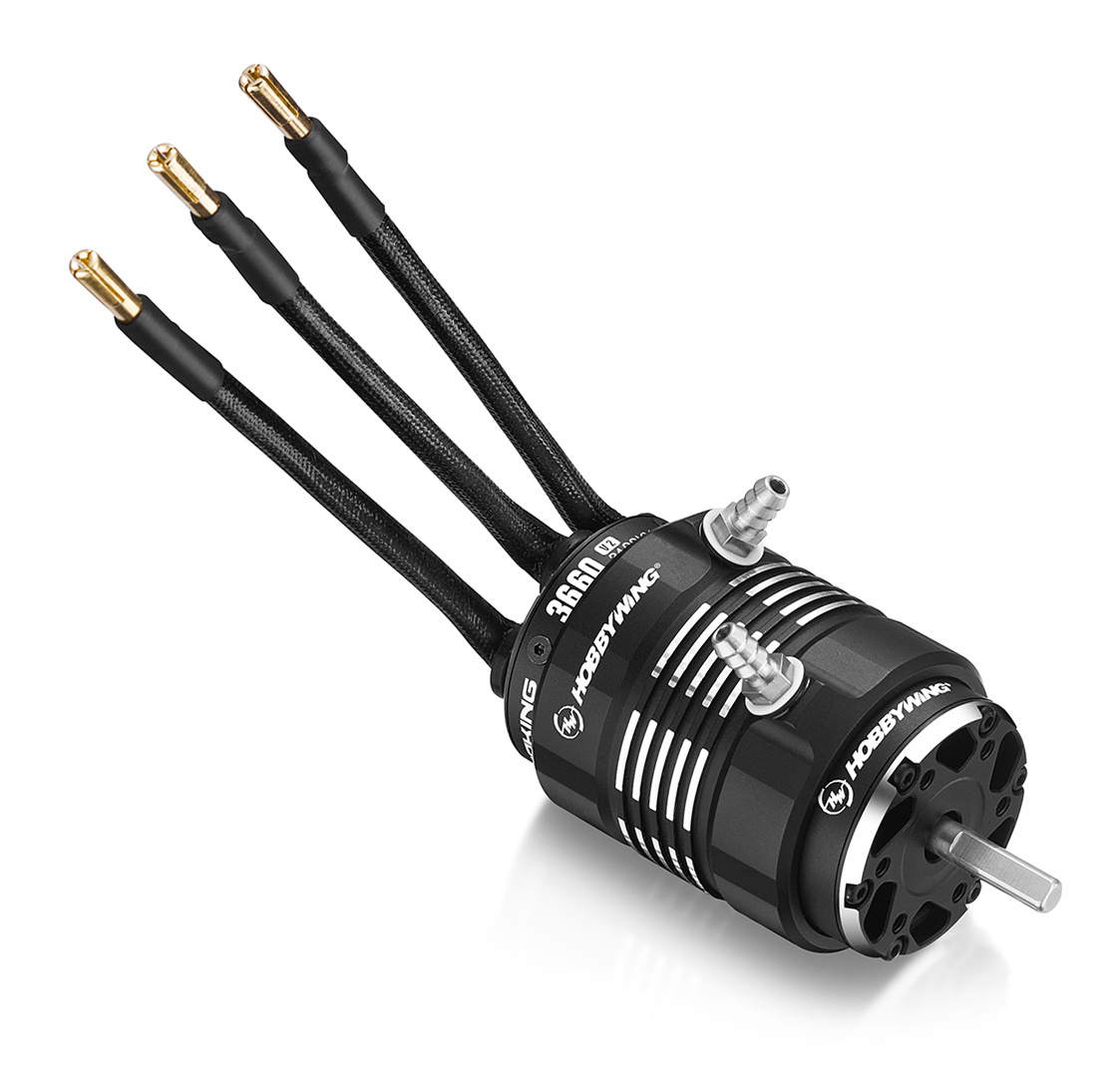 Motor Seaking 3660SL 3400kV Black V2 Båt 2-3S