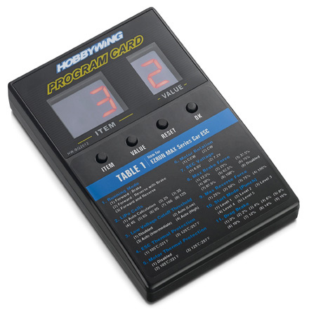 LED Program Box till Fartreglage Generell