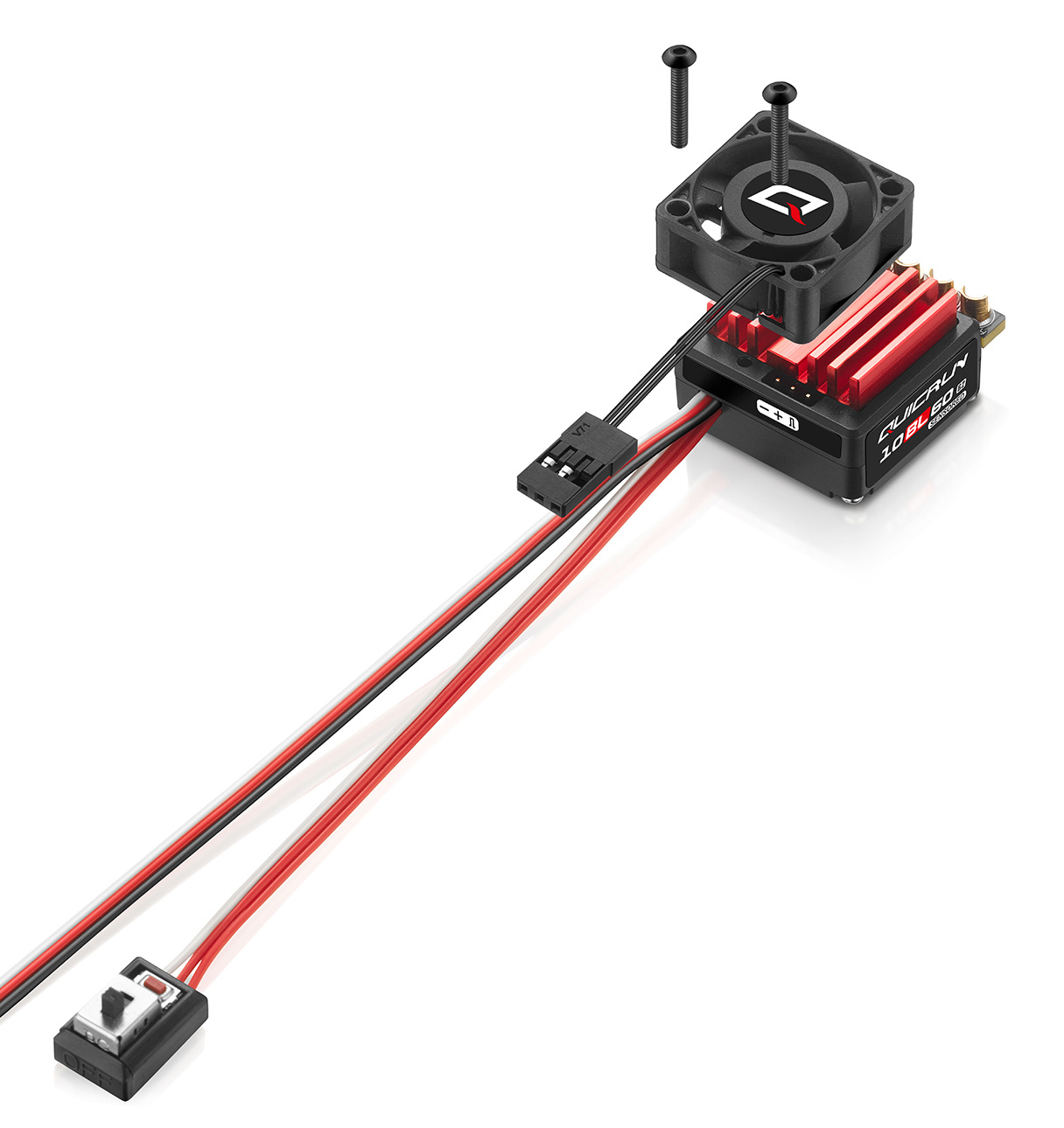 QuicRun Combo 10BL60 SD G2 - 3650SD 17.5T G2 1/10 Sensorbaserat