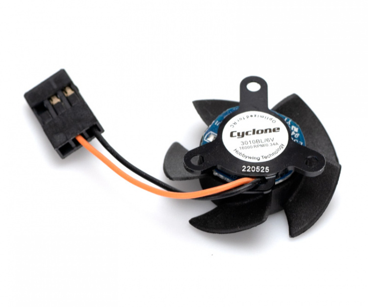 Hobbywing Kylfläkt MP3010BL 6V 16000RPM - MAX8 G2