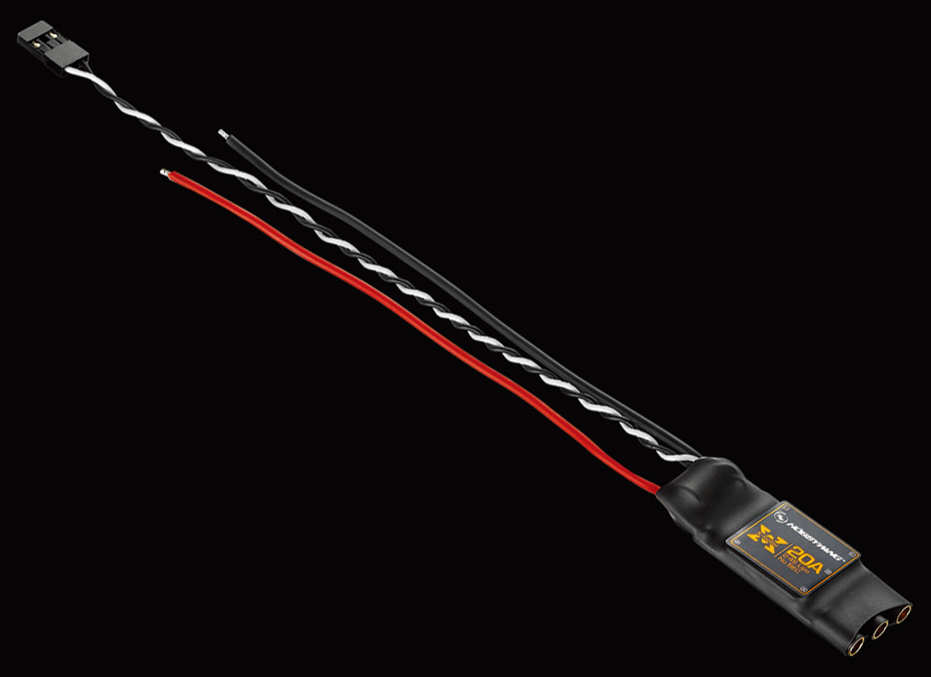 Hobbywing XRotor 20A Fartreglage 3-4S 3.5mm Kontakter (utan Kablar) Multirotor
