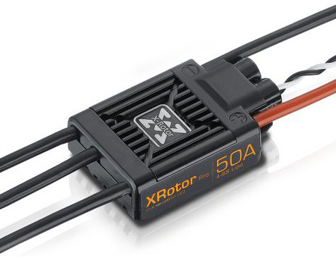 Hobbywing XRotor Pro 50A Fartreglage 4-6S 3.5mm Kontakter Multirotor (2)
