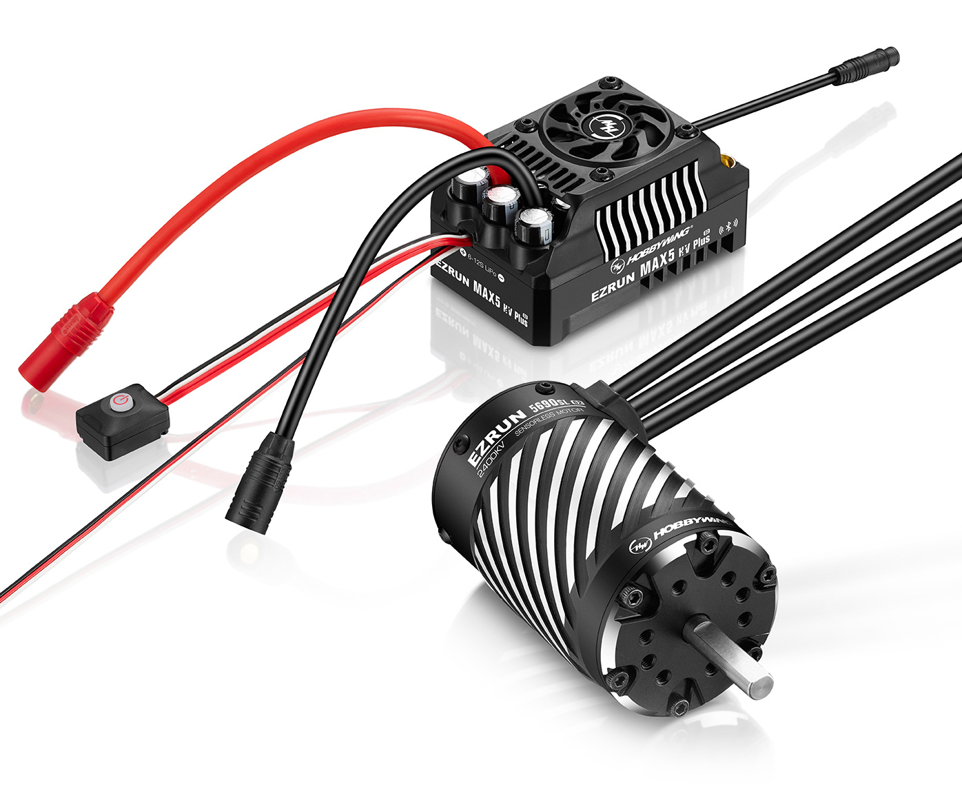 Hobbywing EzRun Combo MAX5 HV Plus G2 - 56118SL 1600kV