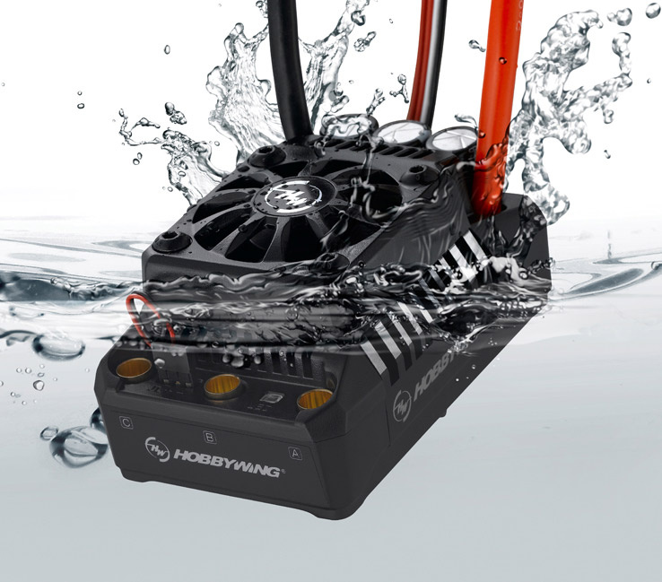 Hobbywing EzRun Combo MAX5 + 5687SL 1100kV 3-8S 1/5
