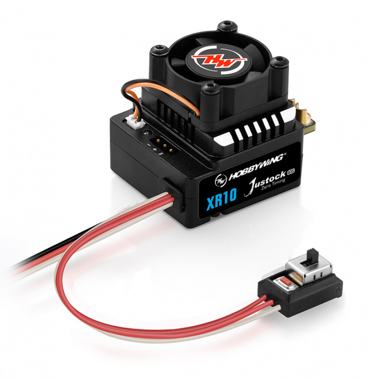 Hobbywing Xerun Combo XR10- Justock JS4 G3S 10.5T Black G2.1