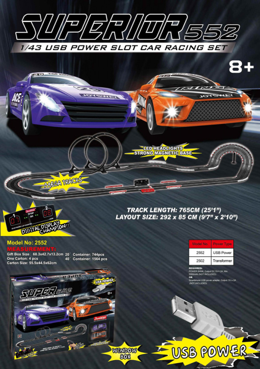 Joysway Bilbana Superior 552, 1/43 USB 765cm