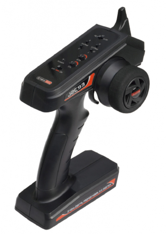 Joysway Mad Shark F1 båt 2.4G RTR Borstlös - Neon Röd