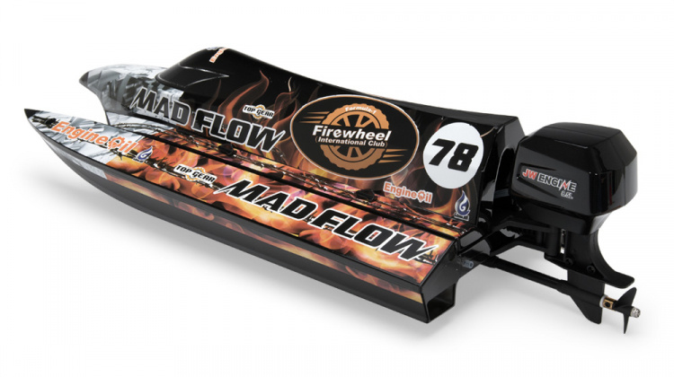 Joysway Mad Flow V3 F1 Katamaran Brushless Utan Batteri & Laddare