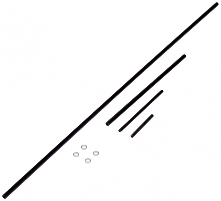 A-Mast set med 4 metallringar Force2 60