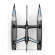 Joysway Binary V3 Segelbåt RTR Katamaran 400mm Joysway Binary V3 Segelbåt RTR Katamaran 400mm