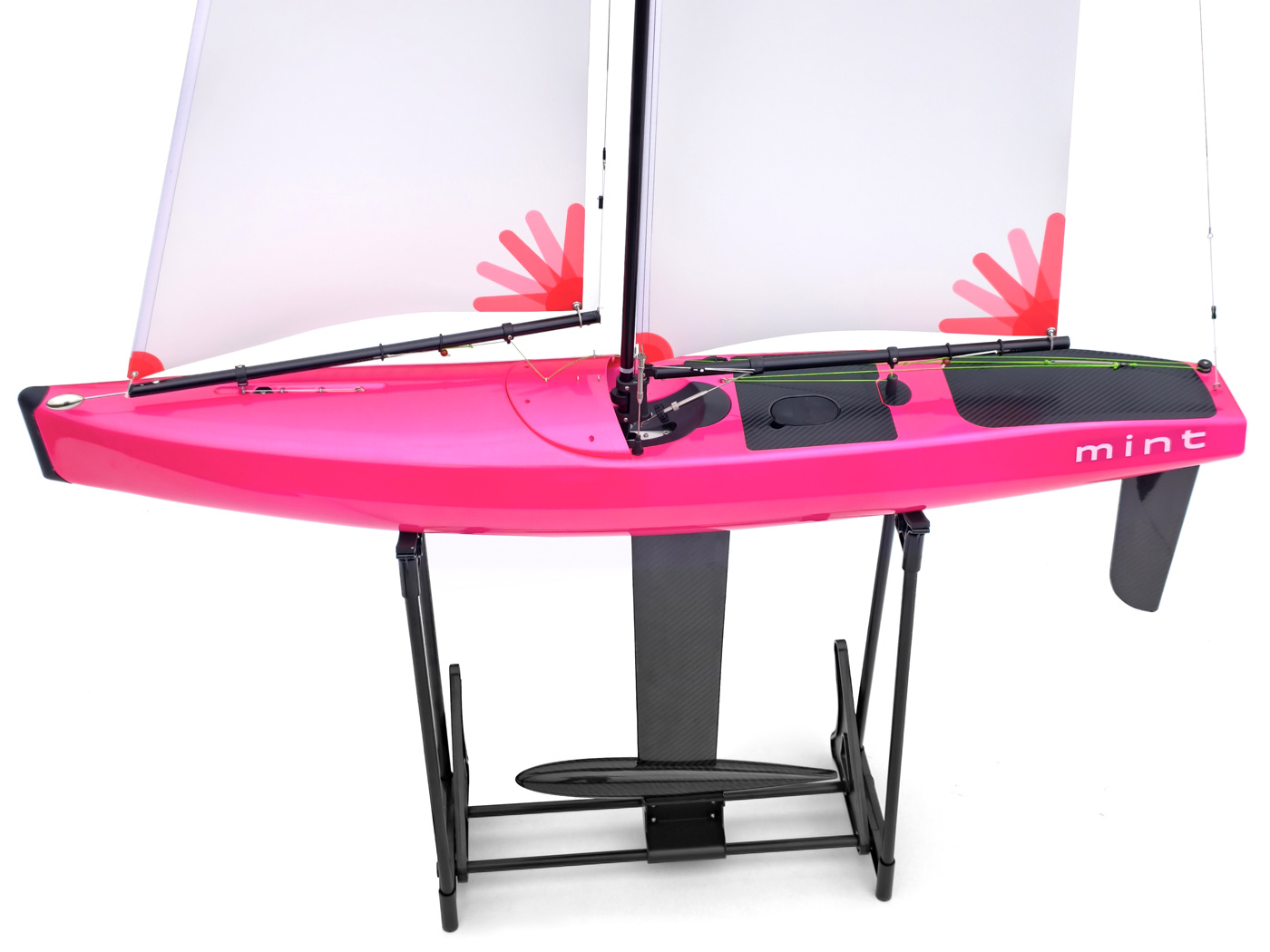 Joysway Segelbåt Mint IOM PNP Pearl Rosa