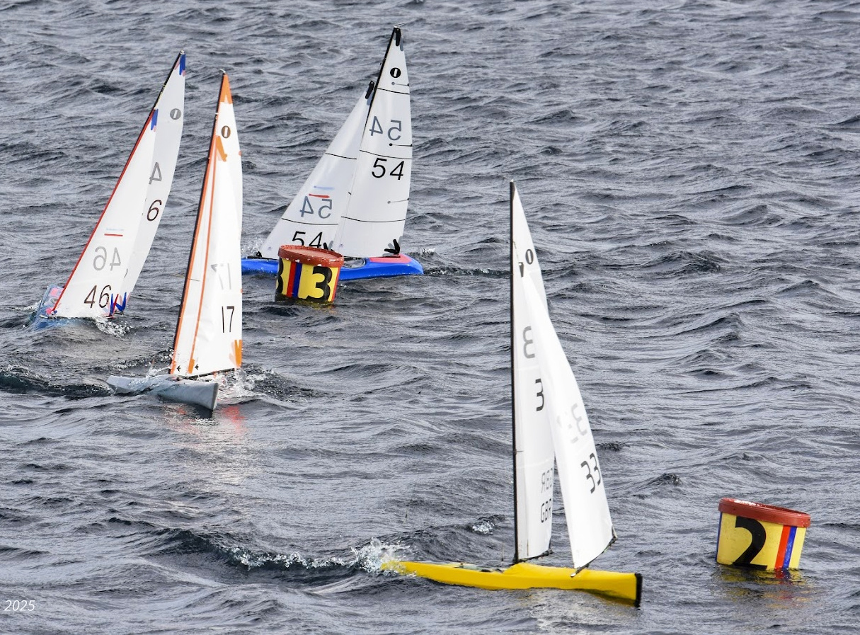 Joysway Segelbåt Mint IOM PNP Pearl Gul