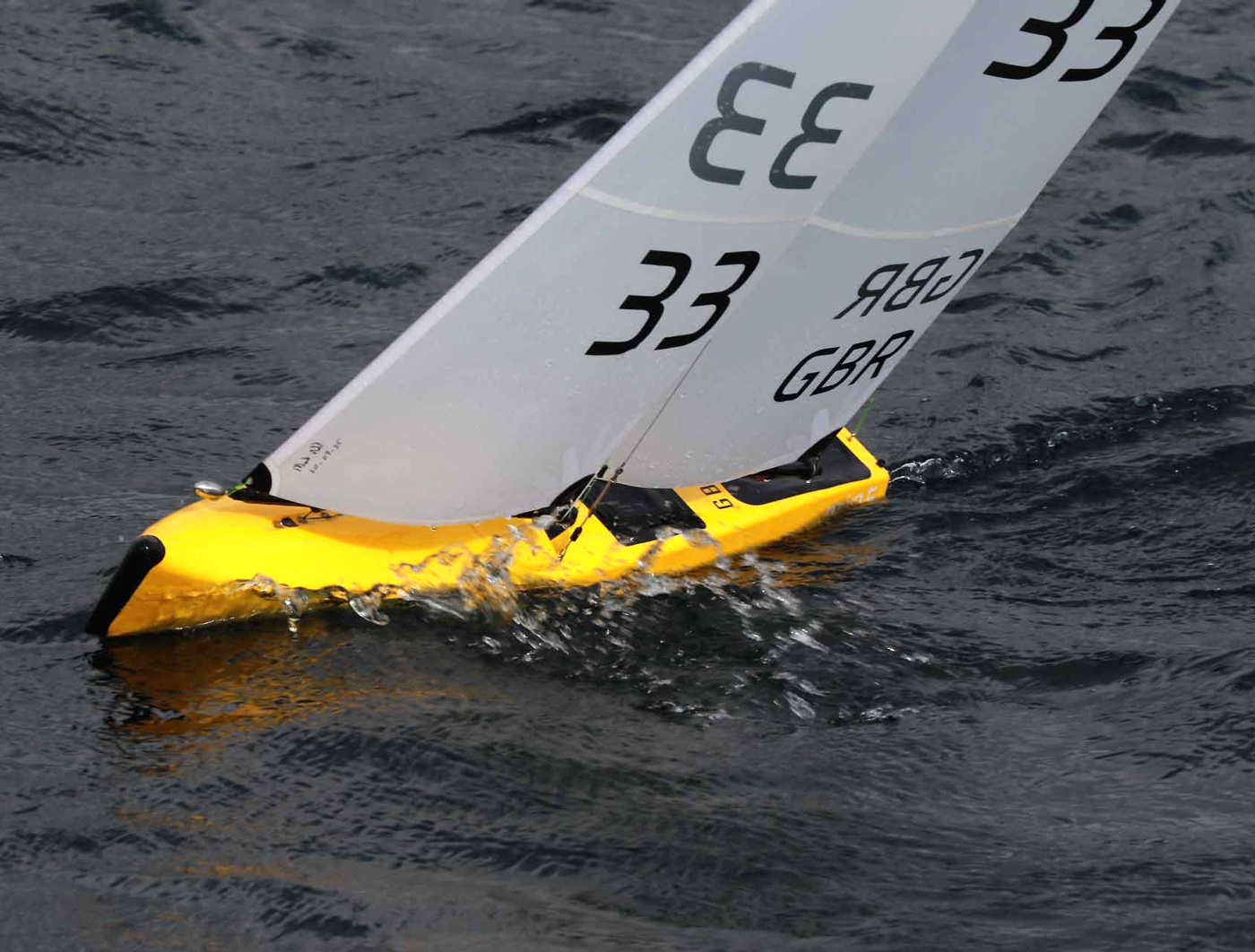 Joysway Segelbåt Mint IOM PNP Pearl Gul