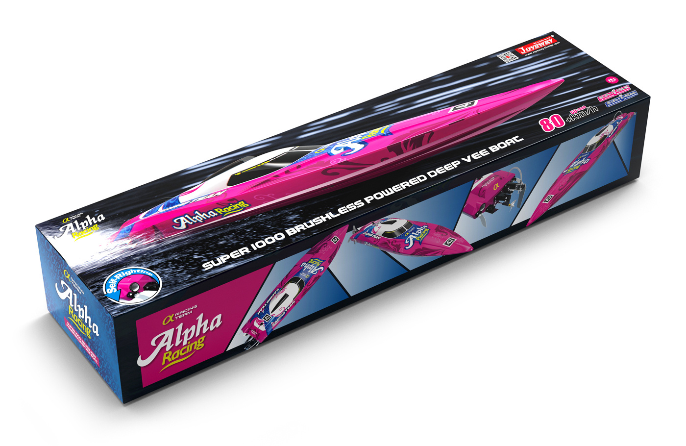 Joysway Alpha V2 Borstlös 4-6S ARTR Self-Rightning 1060mm 