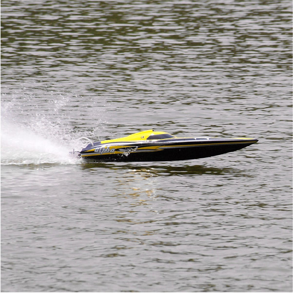 Joysway Alpha 1000mm Borstlös ARTR Gul