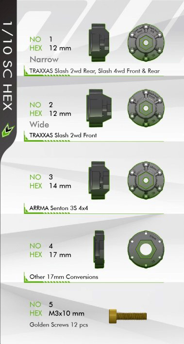 Louise Däck & Fälg SC-GROOVE (Lös Hex 4st) Soft (2)