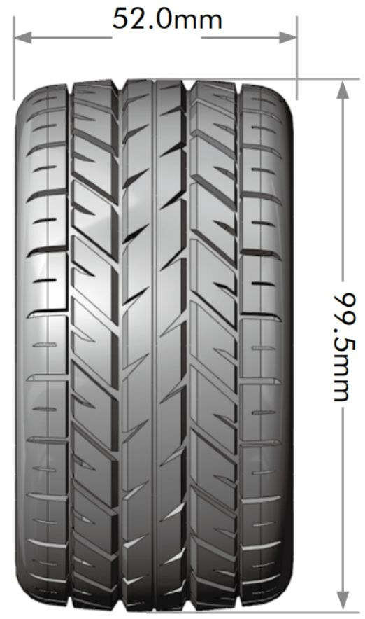 Louise Däck & Fälg ST-ROCKET 1/10 Soft (Lös 12, 14 & 17mm Hex) (2)