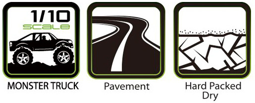 Louise Däck & Fälg ST-ROCKET 1/10 Soft (Lös 12, 14 & 17mm Hex) (2)