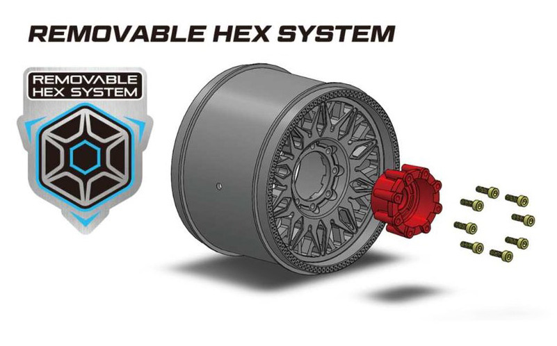 Louise Däck & Fälg ST-ROCKET 1/10 Soft (Lös 12, 14 & 17mm Hex) (2)