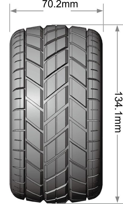 Louise Däck & Fälg MT-ROCKET 1/10 MAXX Soft MFT (Lös 12, 14 & 17mm Hex) (2)